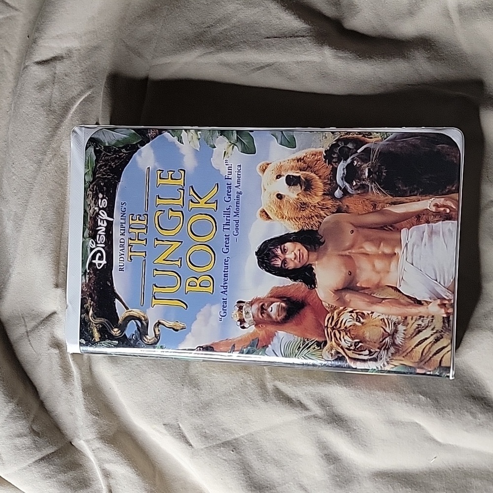 Disney's Rudyard Kipling's The Jungle Book VHS